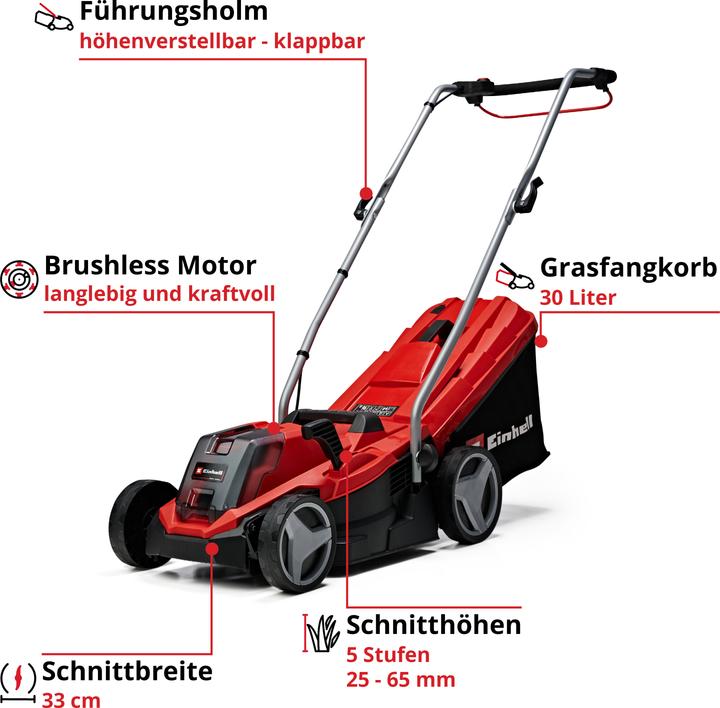 Produktbild Einhell GE-CM 18/33 Li (Akkubetrieb)