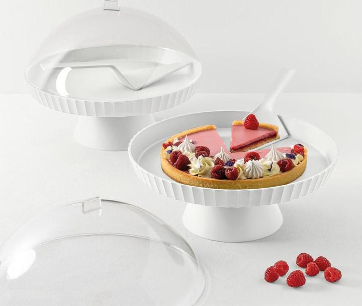 Actual product image Blim Plus Bowl on foot Agora with bonnet and cake lifter ø 30 cm