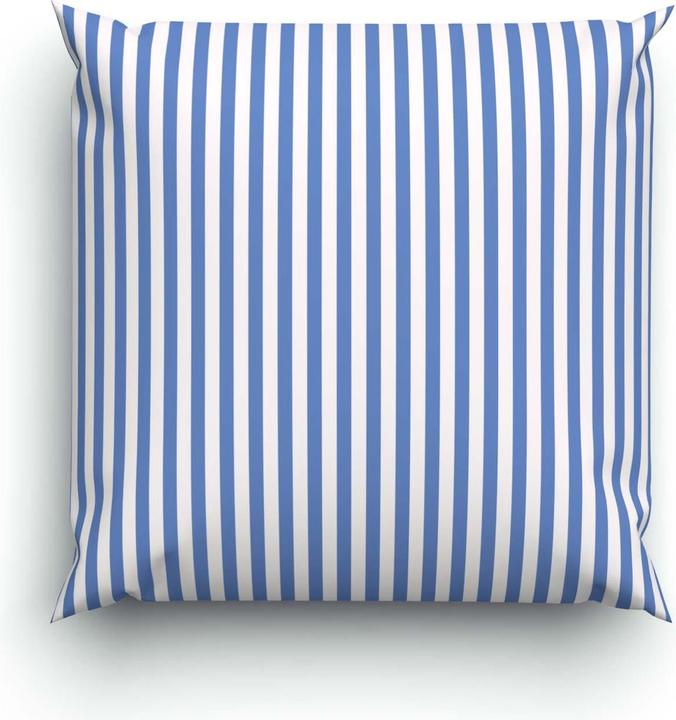 Produktbild Lotus Bettwaren Bettwäsche Bambus Streifen blau (Kopfkissenbezug, 65 x 65 cm)