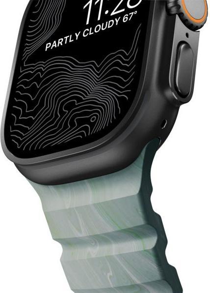 Produktbild Nomad Rocky Point Band 46mm/49mm Sierra Stone Black (FKM-Fluorelastomer, Titan Grad 5)