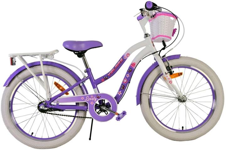 Volare Lovely Kinderfiets - Meisjes - 20 inch - Paars - 3 versnellingen