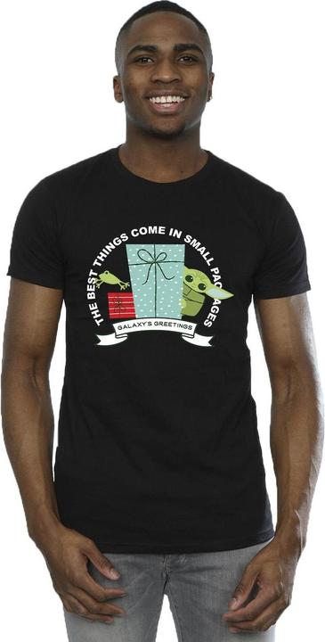 Immagine prodotto Star Wars The Mandalorian Galaxy's Greetings Maglietta Uomo (M)