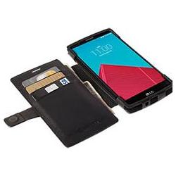 Thumbnail - Krusell BookCover Malmö Stand für LG G4, Schwarz (LG G4), Smartphone Hülle, Schwarz