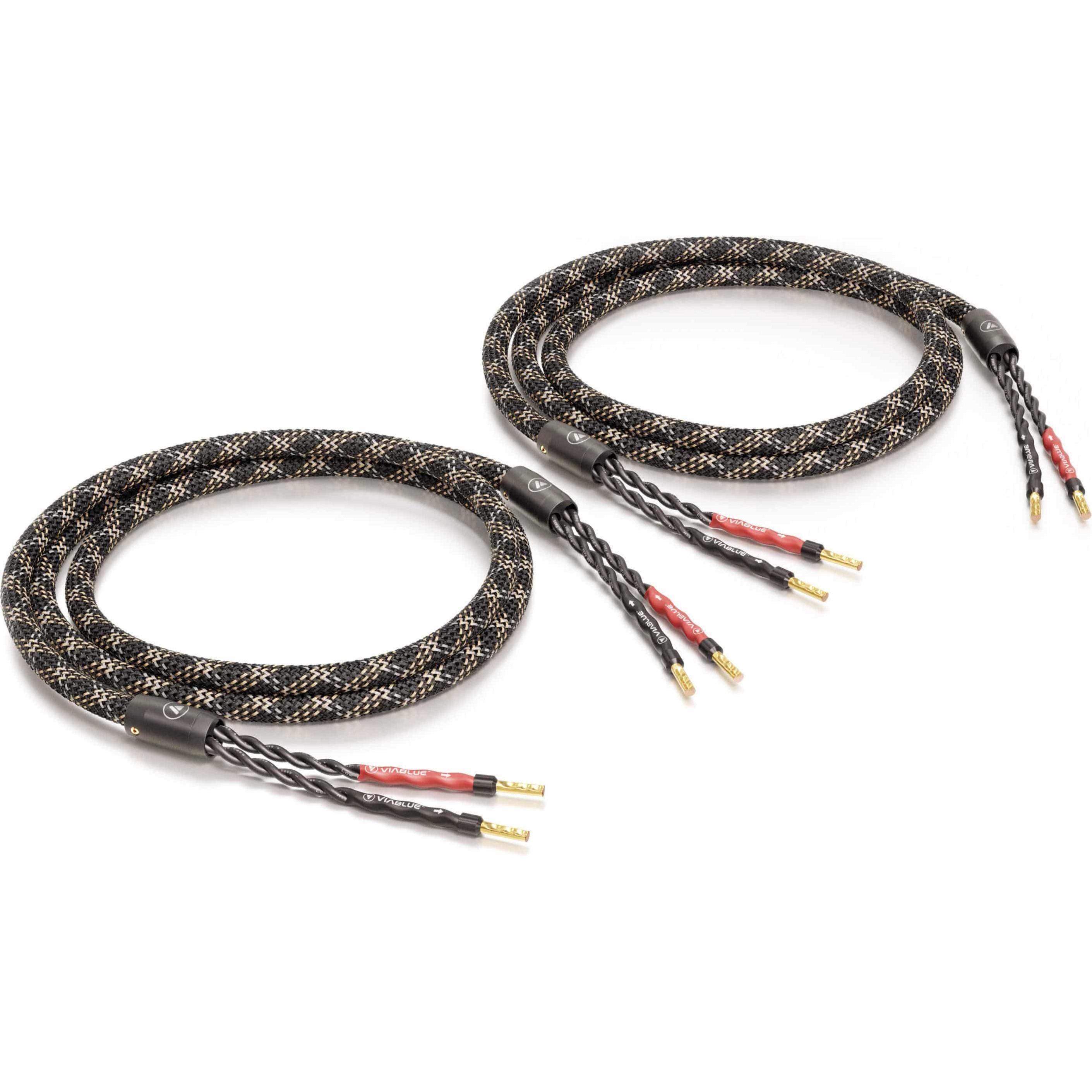 ViaBlue SC-2 Single-Wire crimped (16 mm²), Lautsprecherkabel, Silber