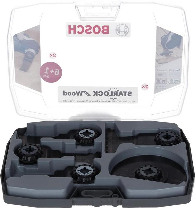 Produktbild Bosch Professional Zubehör Starlock Set für Holz ACZ 85 EC, All 65 BSPB, AIZ 32 APB/32 BSPB/20 AB