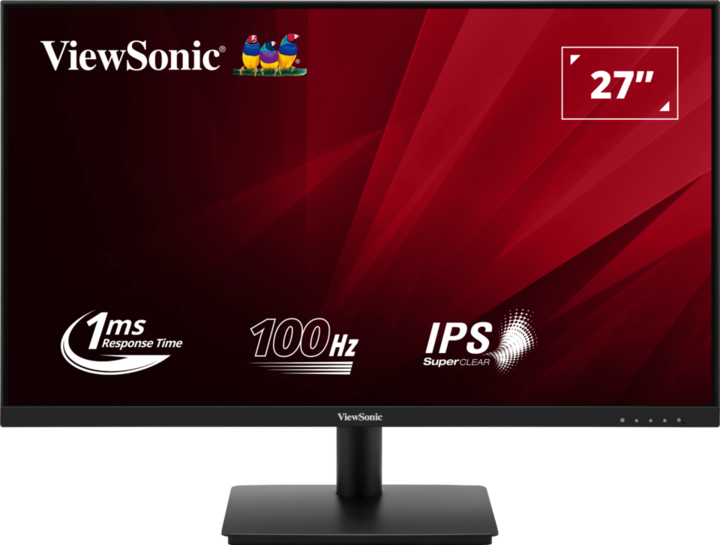 Image du produit Viewsonic VA270-H 68,58cm 27pouces IPS 1920x1080 16:9 HDMI VGA (1920 x 1080 pixels, 27")