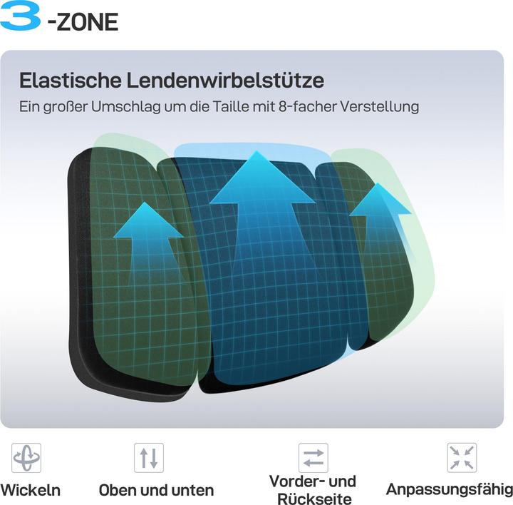 Immagine prodotto Homcom Sedia da ufficio (50 - 58 cm)