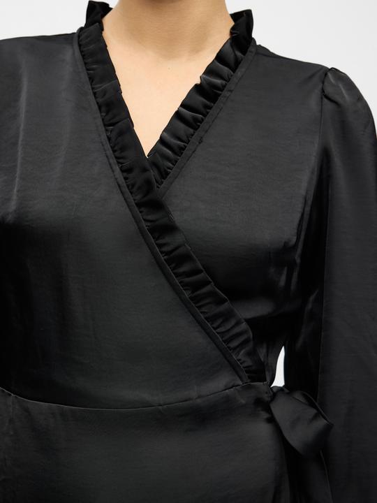 Image du produit Object Maxi-Länge Kleid mit V-Ausschnitt (40)