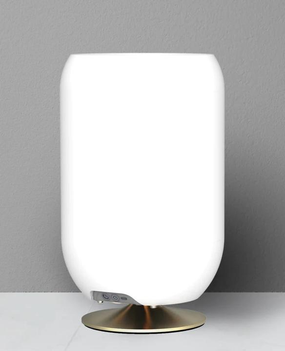 Actual product image Kooduu Atmos - Brushed silver (10 h, Rechargeable battery operated, Battery operated)