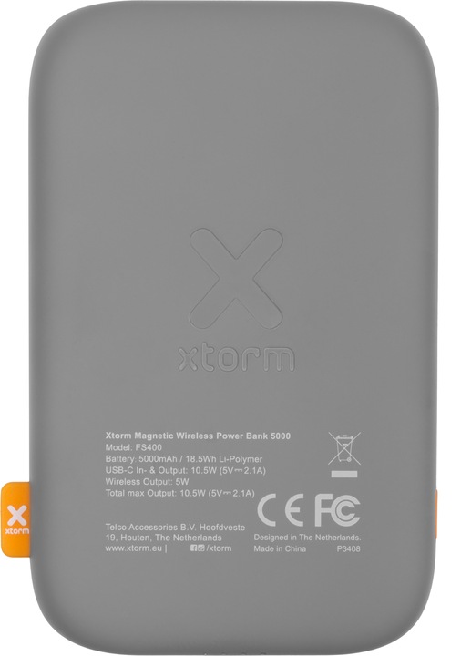 Immagine prodotto Xtorm Powerbank magnetico senza fili (5000 mAh, 5 W, 18.50 Wh)