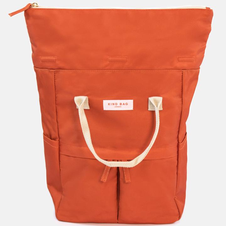 Actual product image Kind Bag Medium Backpack Burnt Orange (389 l)