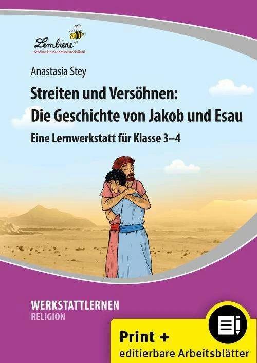 Image du produit Streiten und Versöhnen: Die Geschichte von Jakob und Esau (Set) (Allemand, Anastasia Stey, 2024)