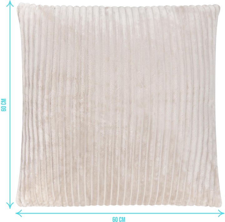 Produktbild Aspero 2 x Couchkissen 60x60 cm mit Füllung (60 x 60 cm)