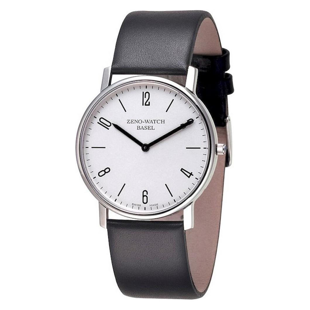Zeno-Watch Basel, Armbanduhr, Design Bauhaus 3767Q-i2-6, Schwarz, (40 mm)