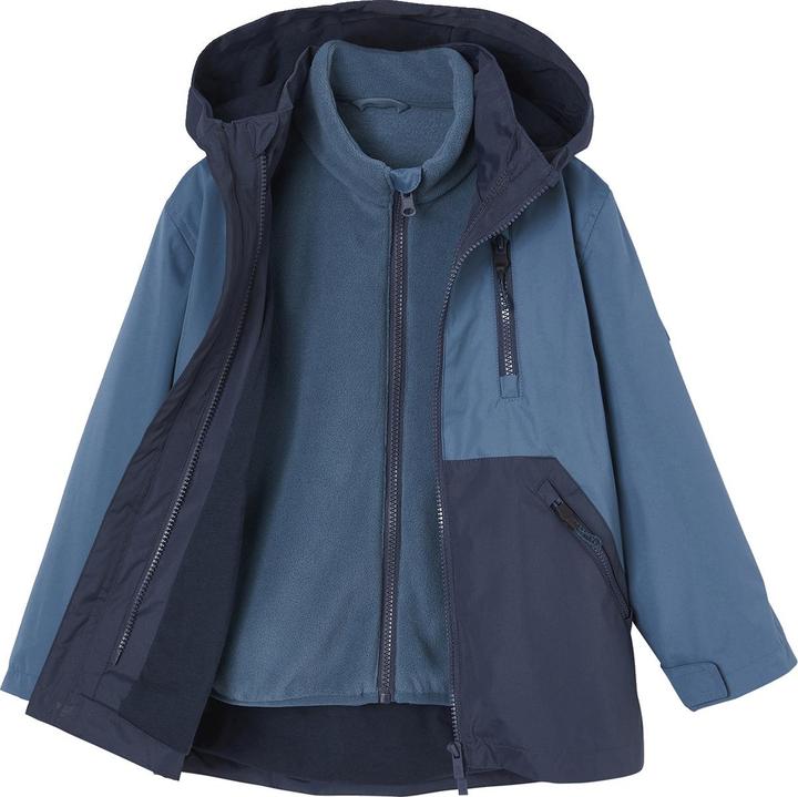 Immagine prodotto Vertbaudet Jungen 3-in-1-Jacke mit Fleecejacke (128)