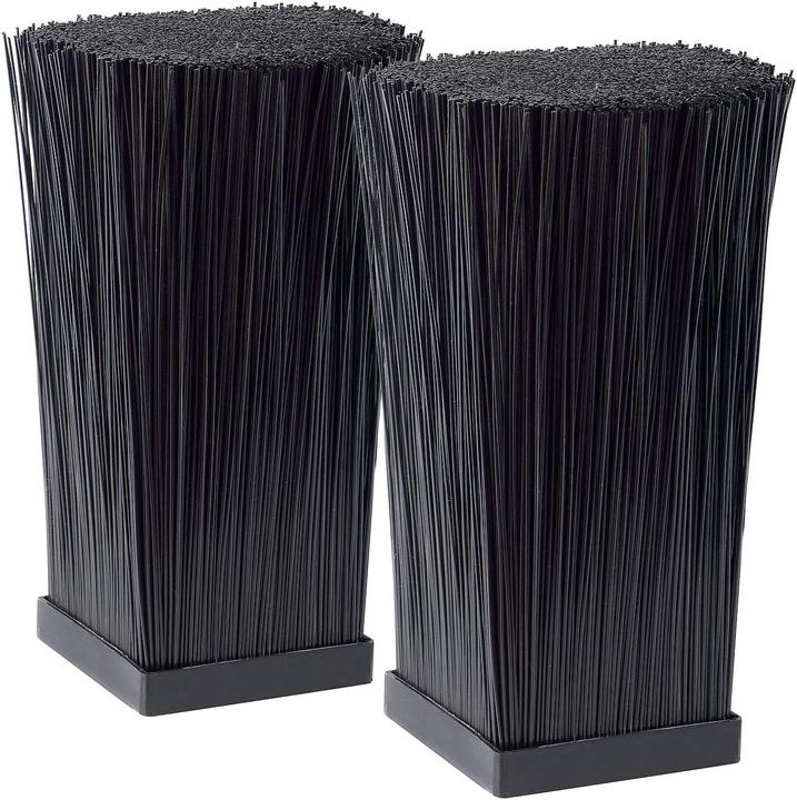 Tokio Kitchenware 2er-Set Ersatz-Borsteneinsätze für Messerblock