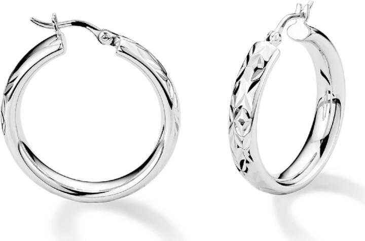 Image du produit Amor Boucles d'oreilles Créoles (Argent 925)