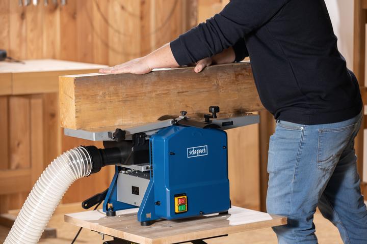 Actual product image Scheppach HMS850 planer and thicknesser