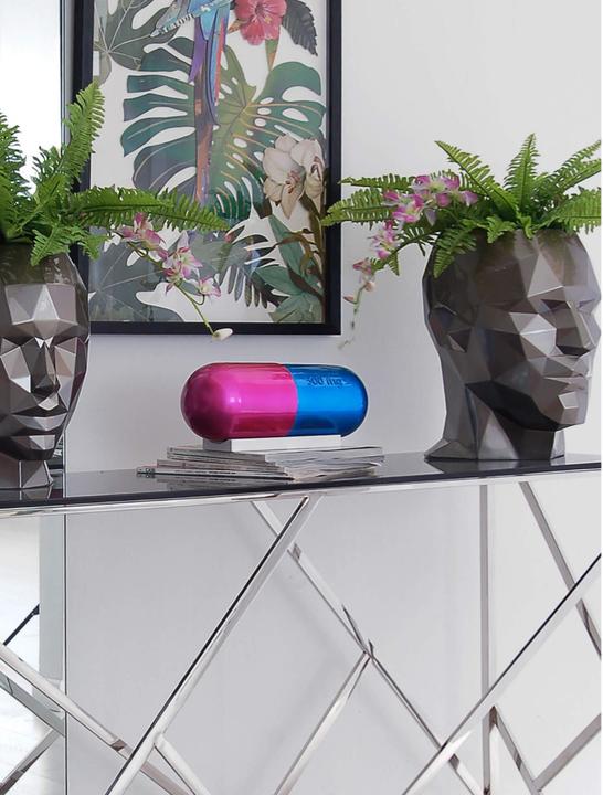 Immagine prodotto Scultura di design Pillola dell'amore eterno - Fuxia