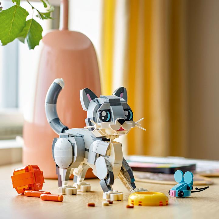 Produktbild LEGO Graue Katze (31163, LEGO Creator Expert)