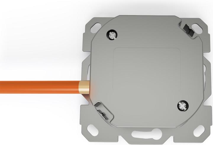 Productafbeelding Digitus CAT 6A klasse EA aansluitdoos, afgeschermd 1x RJ45, LSA, zuiver wit, inbouw, 8 richtingenl