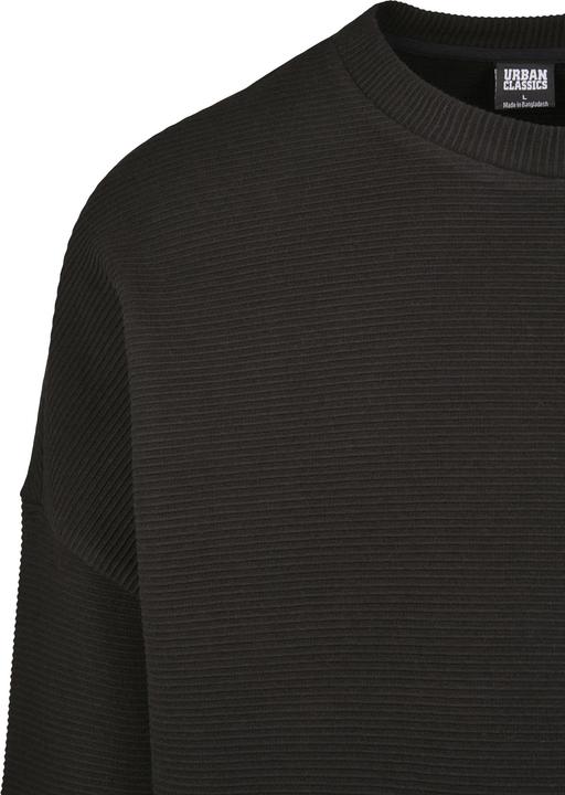 Actual product image Urban Classics Cut On Sleeve Naps Interlock Crew (M)