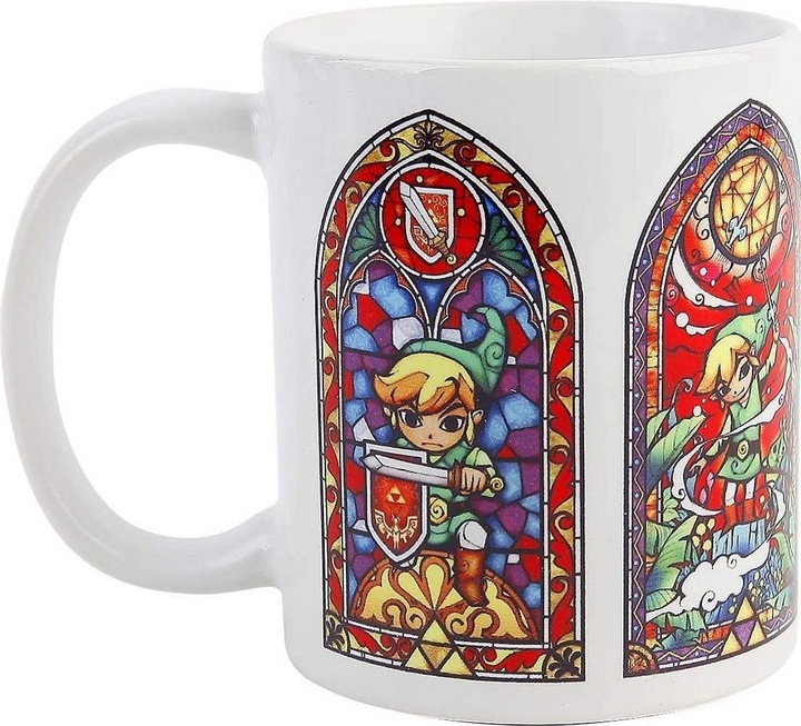 Produktbild The Legend of Zelda Kaffeebecher Glasmalerei (325 ml, 1 x)