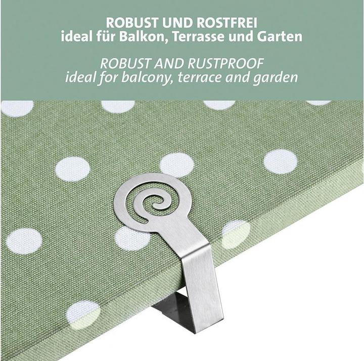 Productafbeelding Westmark Tafelkleed clips zilver 4 stuks. (6 x 6 cm)