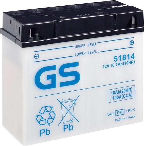 GS Yuasa 51814 (12 V, 18 Ah)