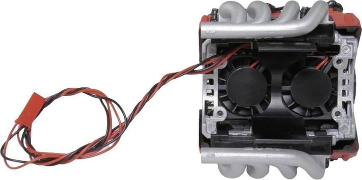 Actual product image Thicon Models 1:14/1:10 V8 engine dummy for 540cc engine