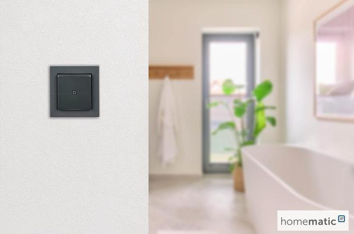 Produktbild Homematic IP Wandtaster HmIP-WRC2-A,anthrazit