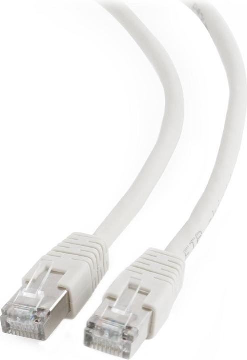 Produktbild Gembird PATCH CABLE CAT6 FTP 15M/WHITE PPB6-15M (UTP, CAT6, 15 m)