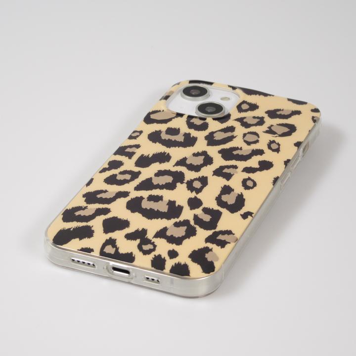 Actual product image PhoneLook Coque gel silicone motif léopard (Apple iPhone 15 Plus)