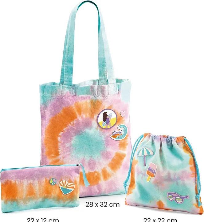 Produktbild Djeco DIY - Tie-Dye Accessoires Sunshine