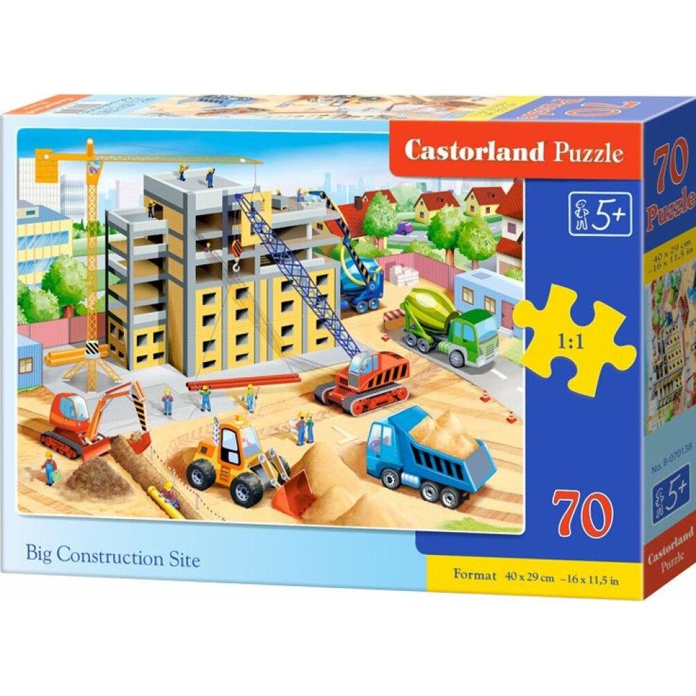 Castorland Big Construction Site Puzzle 70 Teile (1 Teile)