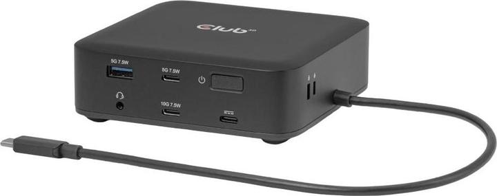 Produktbild Club 3D Club3D USB-C 12in1-Dock >2xDP/2xHDMI/3xUSB-C/ 8K30Hz PD100W (USB-C, 12 Ports)