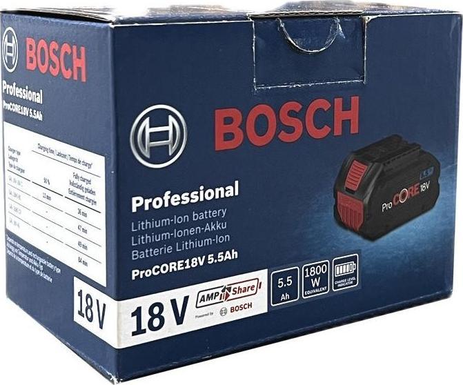 Actual product image Bosch Professional ProCORE18V 5.5Ah battery pack (18 V)