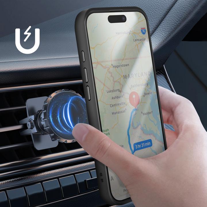 Image du produit Avizar Ring Hülle iPhone 17 mit Halterung (Apple iPhone 17)