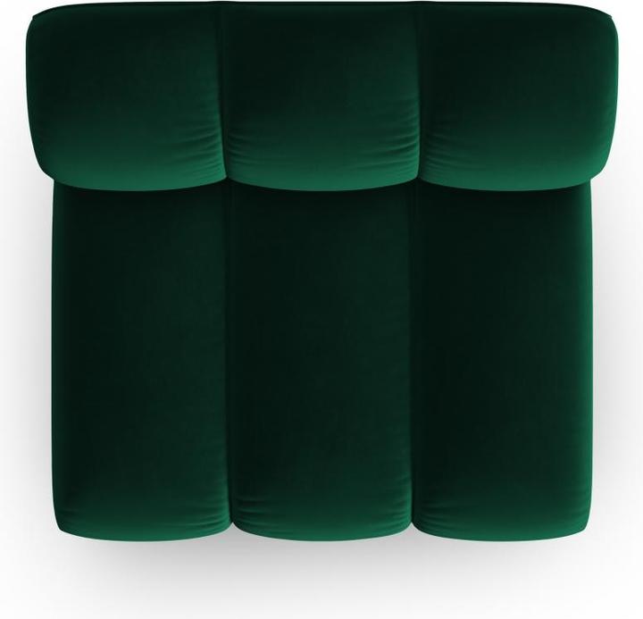 Actual product image Micadoni Velvet Modul Armless, "Lupine", 1 Seat, 92x95x70Made in Europe (2 person sofa, 3-seater, 4-seater)