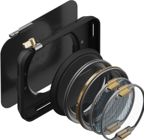 Actual product image PolarPro Recon Directors Kit VND Matte Box - McKinnon Edition (82 mm, Neutral density filter)