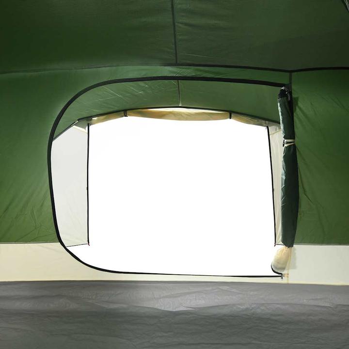 Produktbild vidaXL Campingzelt 8 Personen 360 x 430 x 195 cm 190T Taft (Kuppelzelt, 10.10 kg, 8 Personen)