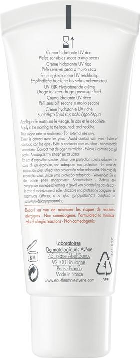 Produktbild Avène Hydrance UV Reichhaltig Feuchtigkeitscreme (40 ml, 24h Creme, SPF 30)