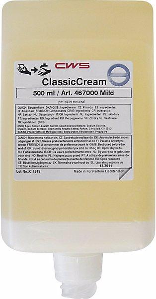 Actual product image CWS Liquid soap, sealed, pack of 12 bottles, 0.5 l each, mild, light pink. (500 ml)