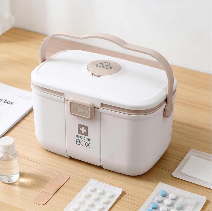 Actual product image Relaxdays Medizinbox