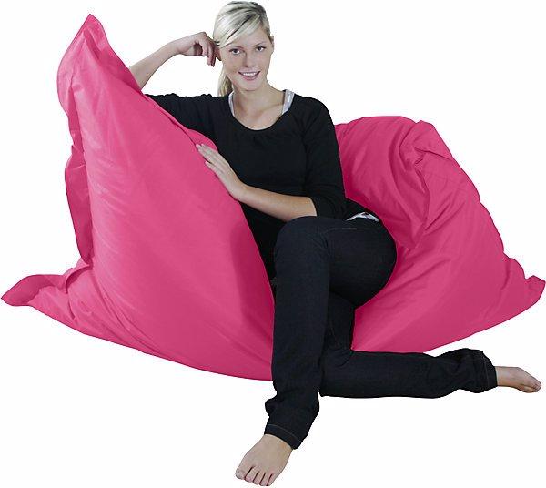 Immagine prodotto Kinzler Poltrona a sacco gigante XXL, largh. x prof. 1800 x 1400 mm, rosa.