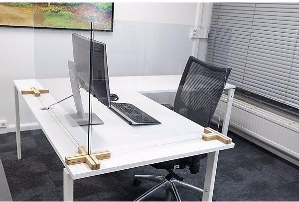 Produktbild smiT Trennscheibe für Schreibtische/Tische