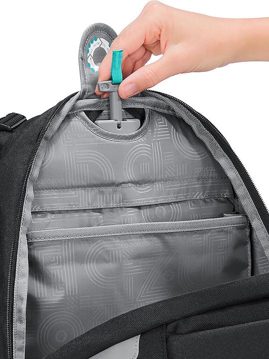 Actual product image Coocazoo PORTER Backpack, Black Coal (35 l)