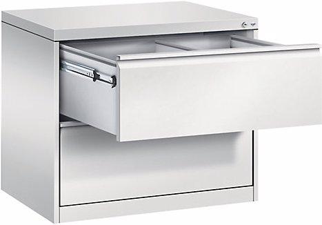 Immagine prodotto C+P Classificatore per cartelle sospese ACURADO, 2 corsie, 2 cassetti, grigio (79 x 59 x 73,5 cm)
