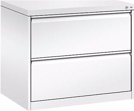 Immagine prodotto C+P Classificatore per cartelle sospese ACURADO, 2 corsie, 2 cassetti, bianco