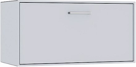 Actual product image Mauser Single box, suspended, 1 drawer, width 770 mm, white aluminium.